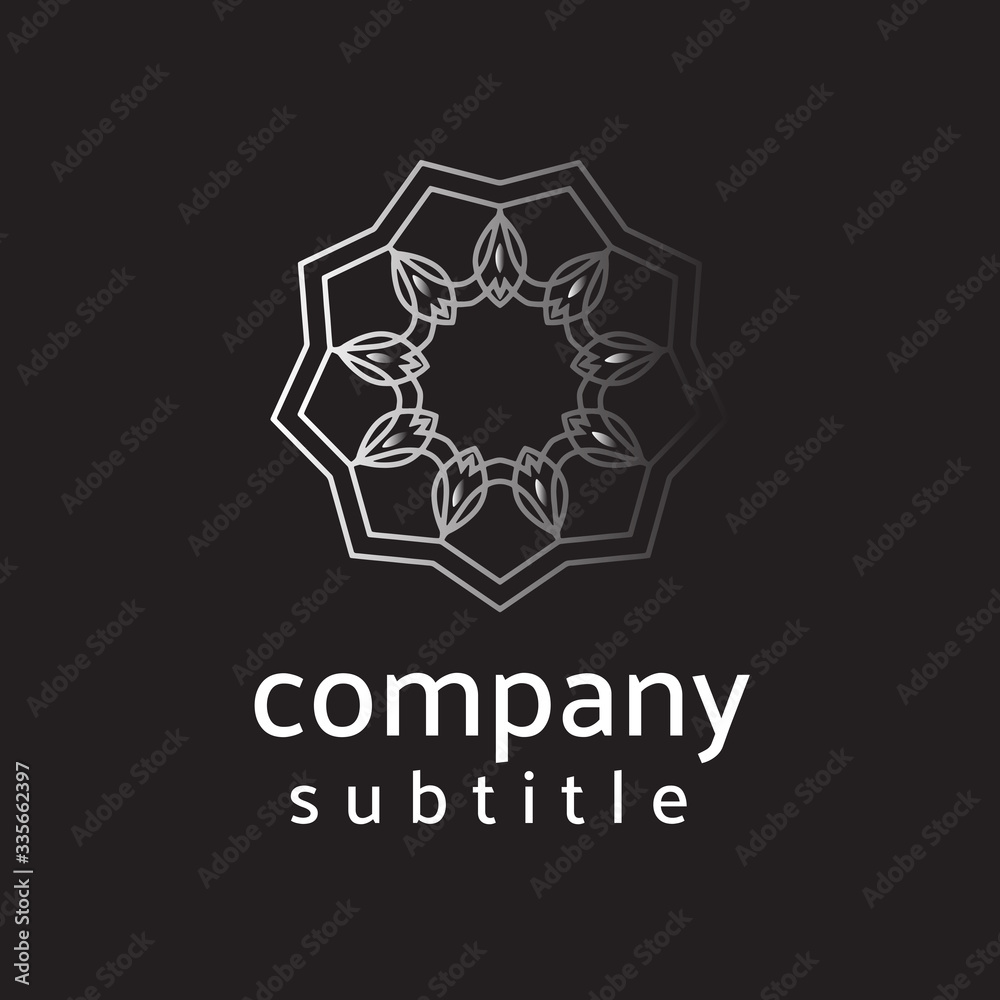 logo ornament with premium design logo ornament with premium design