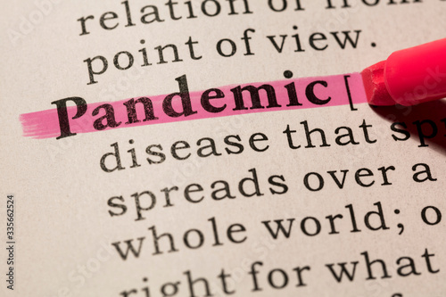 definition of word pandemic