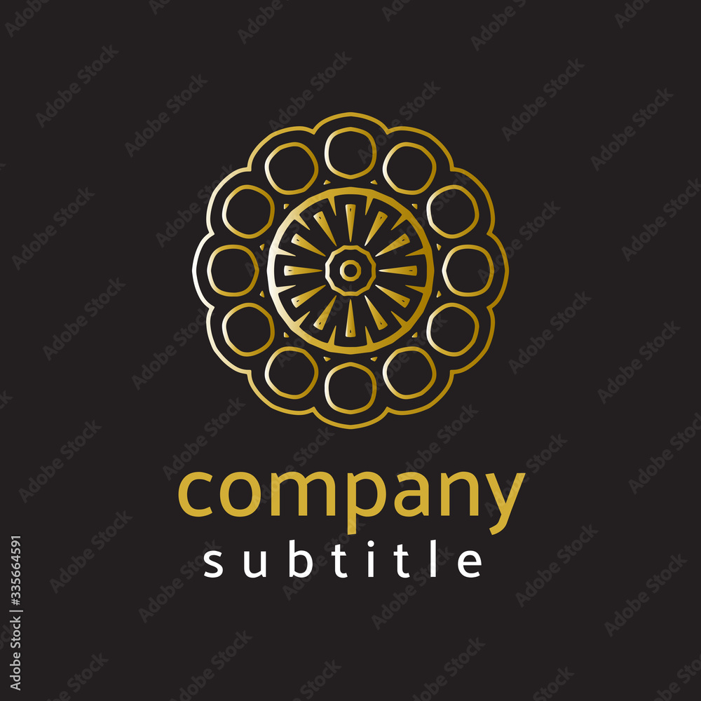 logo ornament with premium design logo ornament with premium design