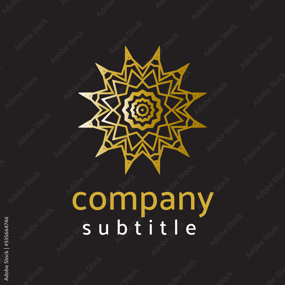 logo ornament with premium design logo ornament with premium design