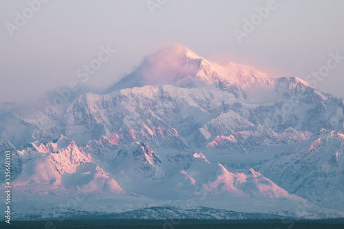 Sunrise in Denali National Park