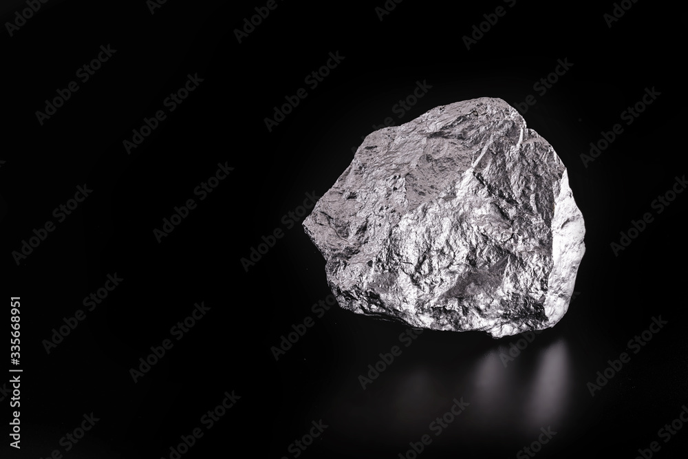 large silver stone, rare silver nugget. Gemstone in high resolution, luxury concept. Mexico ore excavation. large silver stone, rare silver nugget. Gemstone in high resolution, luxury concept. Mexico ore excavation.