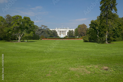 The White House South Lawn with Truman Balcony, Washington D.C. © spiritofamerica