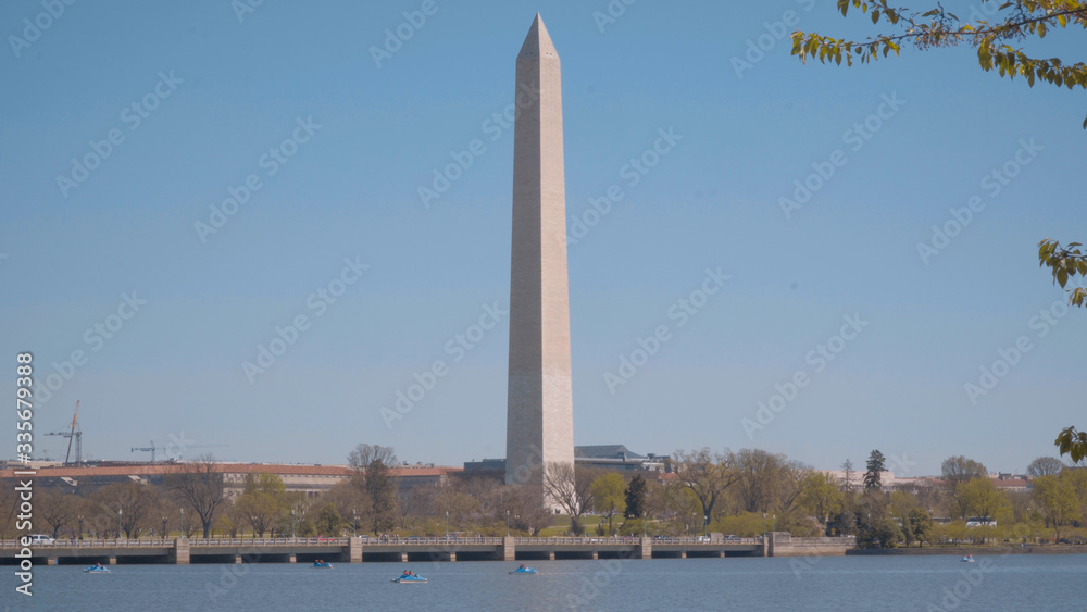 Washington Monument Obelisk in Washington DC