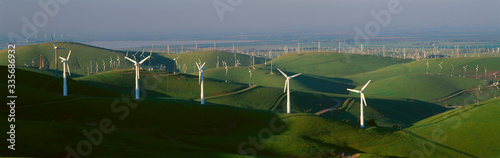 Wind energy, Altamont Pass on Route 580 in Livermore, CA photo