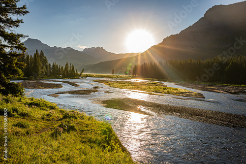 Lamar River Yellowstone National Park