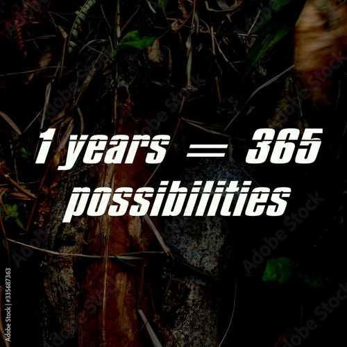 Inspirational quotes and motivations for success with natural scenery and texture backgrounds