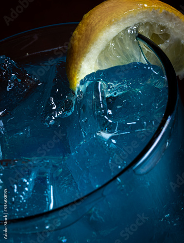 Blue Alcoholic Drink