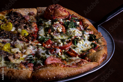 Half and Half Pizza
