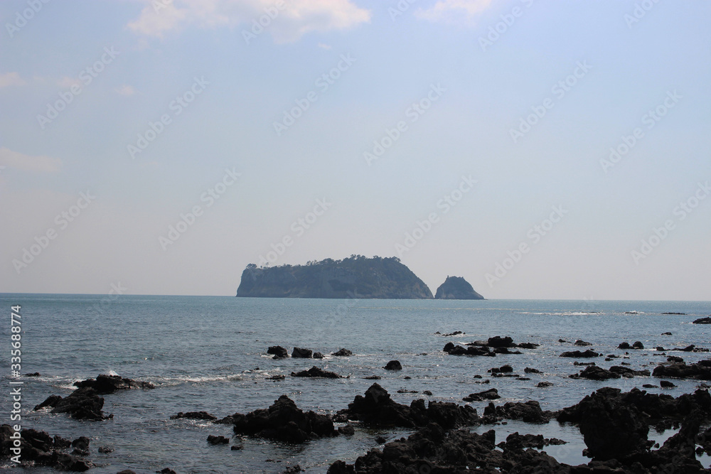 Beom Island - Jeju Olle Trail Route 7 : Beautiful Scenery of Jeju Island, Korea Beom Island - Jeju Olle Trail Route 7 : Beautiful Scenery of Jeju Island, Korea