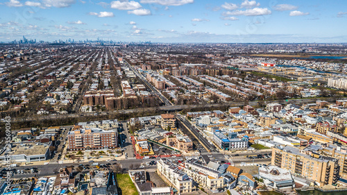 Aerial Images of Sheepshead Bay Brooklyn photo