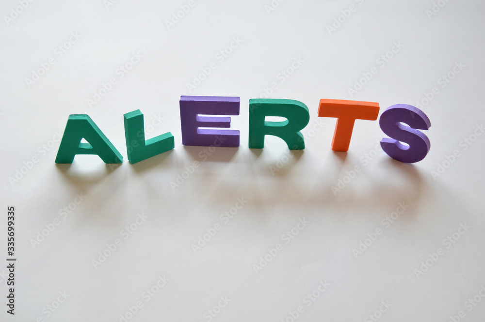 Obraz premium アラート
