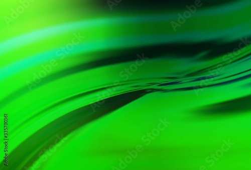 Dark Green vector colorful blur backdrop.