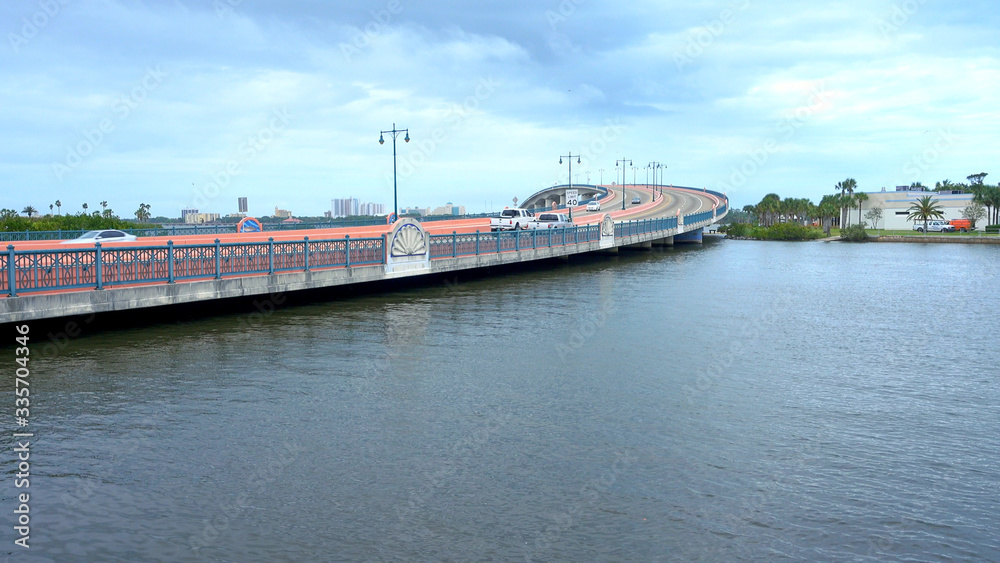 Bridge to Daytona Beach on International Speedway Highway