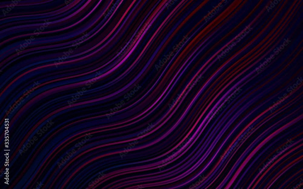 Dark Pink, Red vector template with bent ribbons. A vague circumflex abstract illustration with gradient. A completely new memphis design for your business. Dark Pink, Red vector template with bent ribbons. A vague circumflex abstract illustration with gradient. A completely new memphis design for your business.