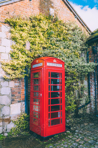 Red Phonebox in the UK