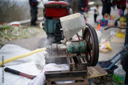 Chinese Popcorn stick machine