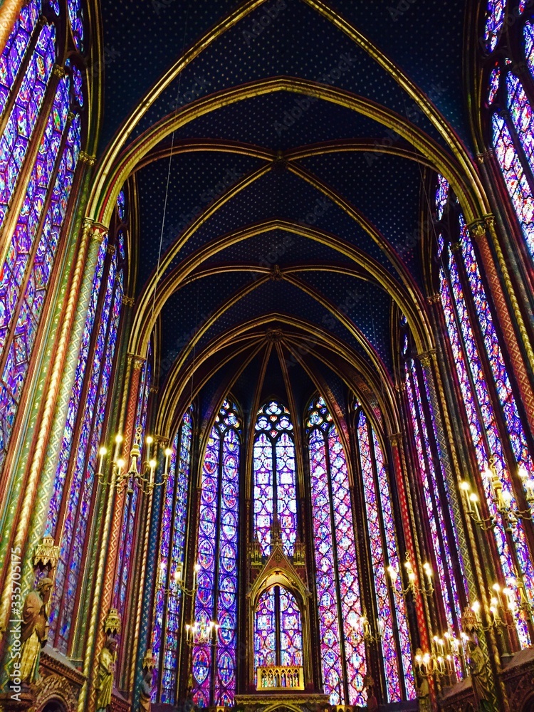 Saint-Chappelle church in Paris