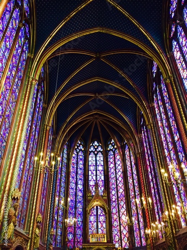 Saint-Chappelle church in Paris