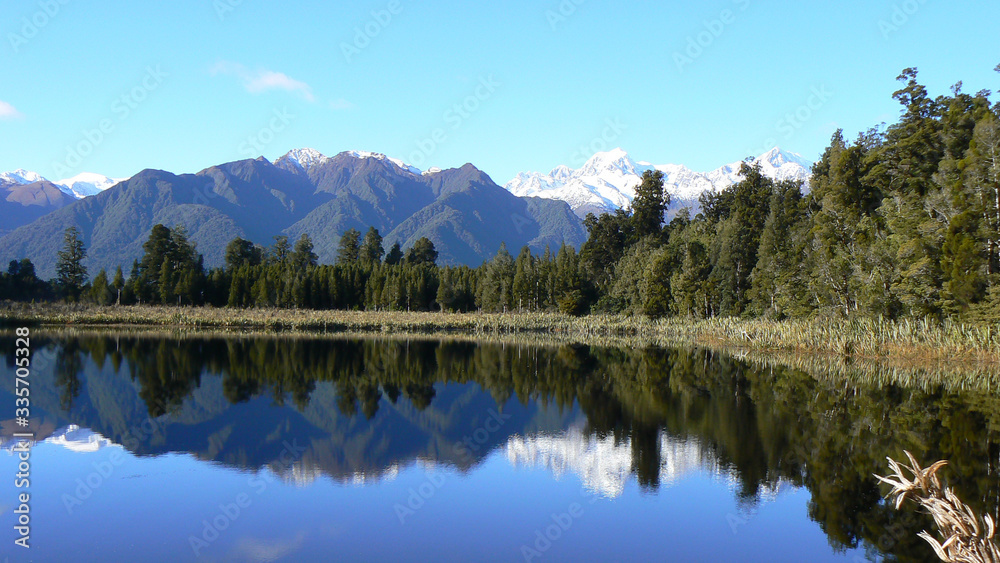 Lake Matheson South Island New Zealand