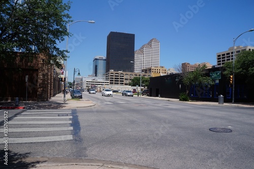 It is a photograph of Austin Townscape in Texas.