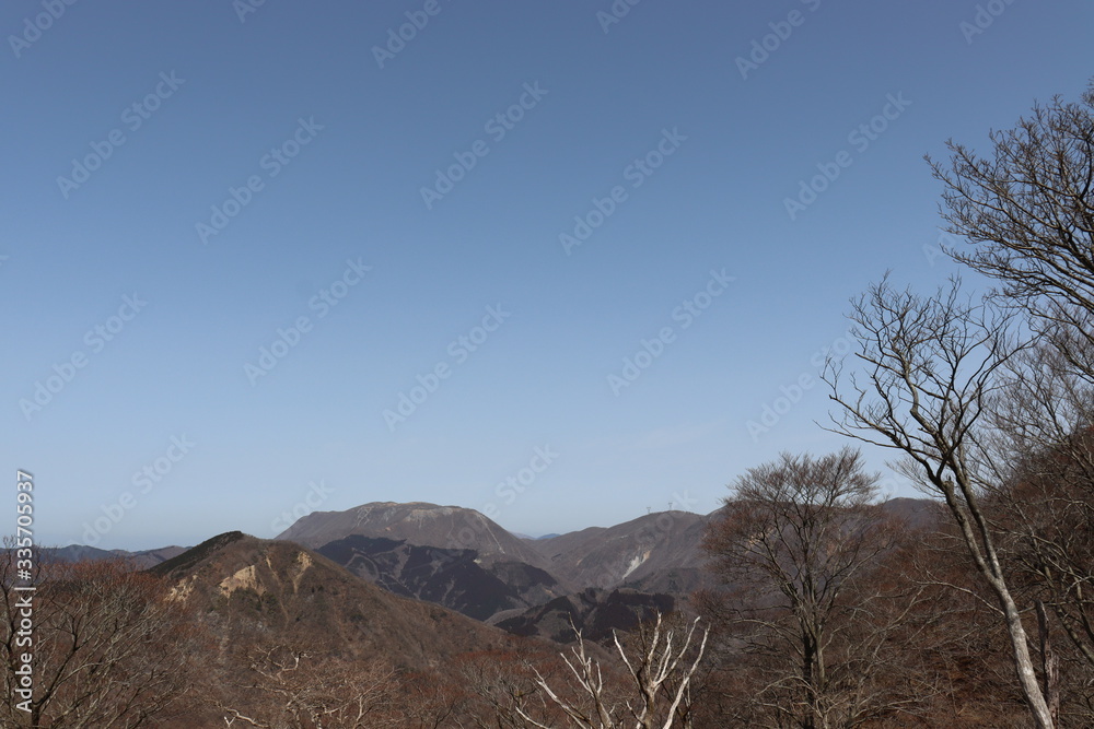 Fototapeta premium 竜ヶ岳 日本 景色 山