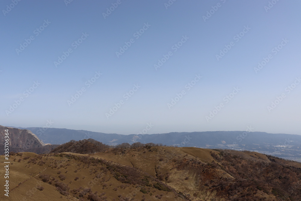 竜ヶ岳を登山した時の景色