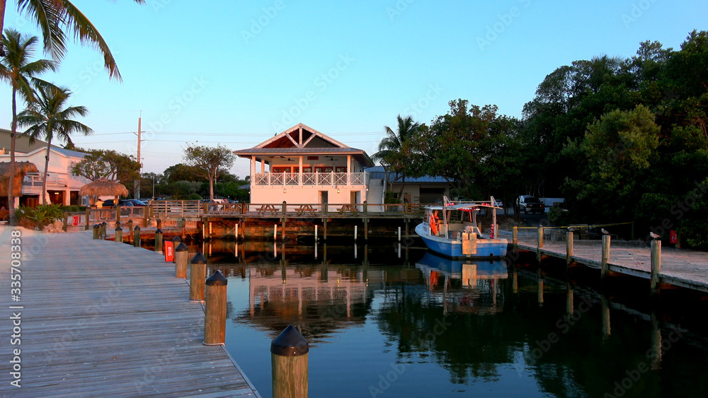 Beautiful little bay in the Florida Keys Beautiful little bay in the Florida Keys