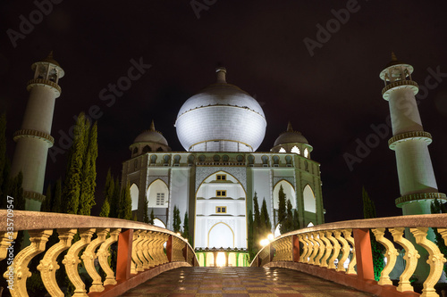 replic monument in the night