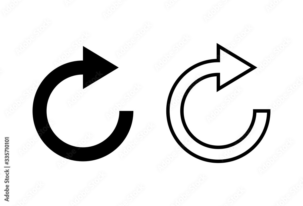 Refresh icons set. Reload icon vector. Update icon. convert icon Refresh icons set. Reload icon vector. Update icon. convert icon