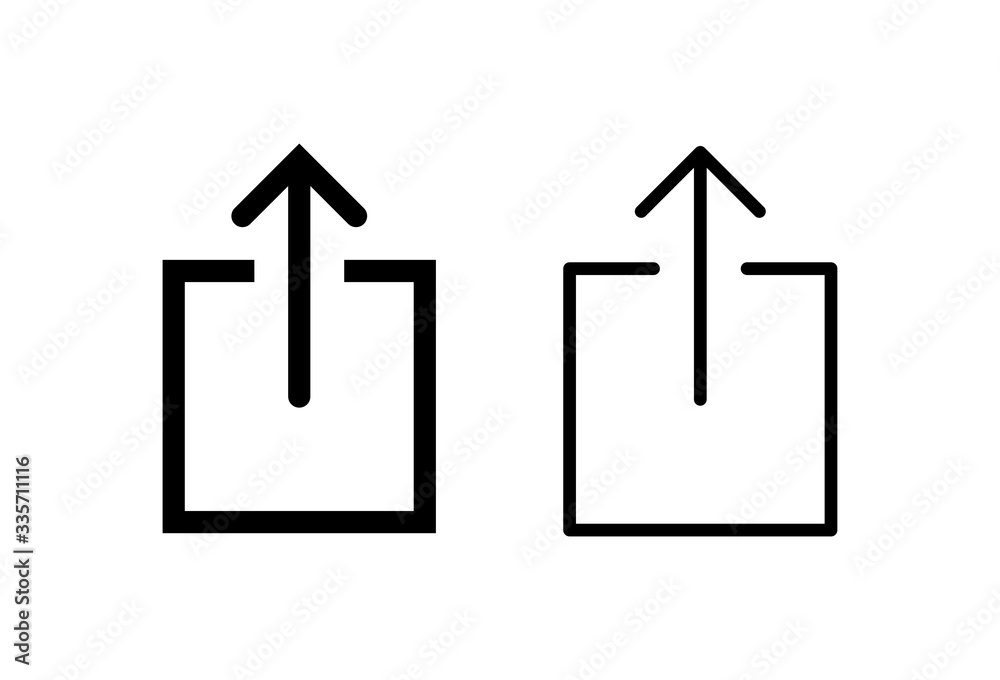 Share icons set. Share vector icon Share icons set. Share vector icon