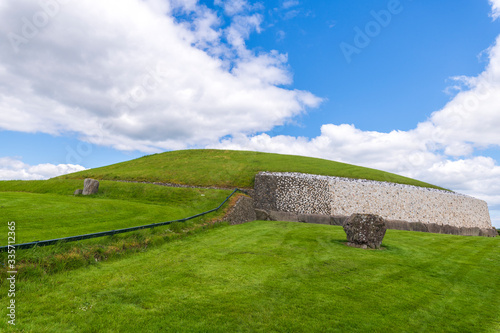 UNESCO World Heritage Site at Newgrange in Ireland photo