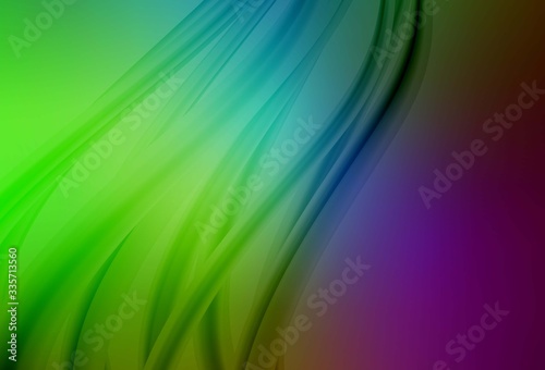 Light Blue, Green vector abstract blurred background.