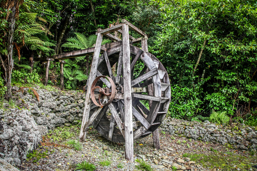 mining water wheel 