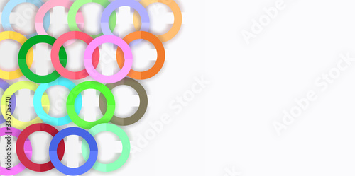 立体　幾何学　模様　背景