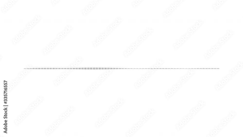 A simple black and white audio visualization effect; black soundwave on white background A simple black and white audio visualization effect; black soundwave on white background