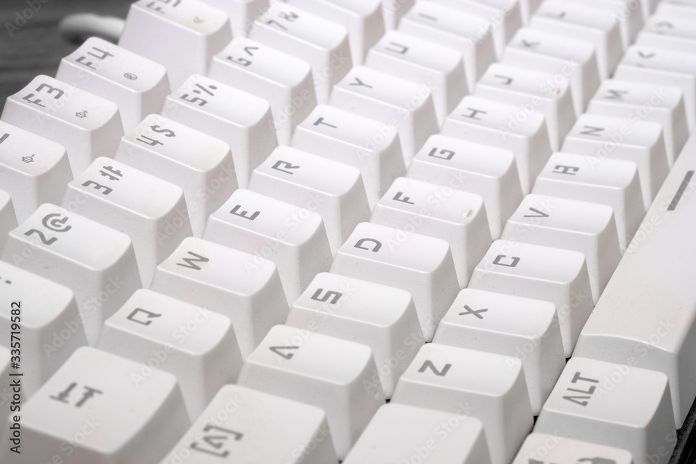 computer keyboard close up computer keyboard close up