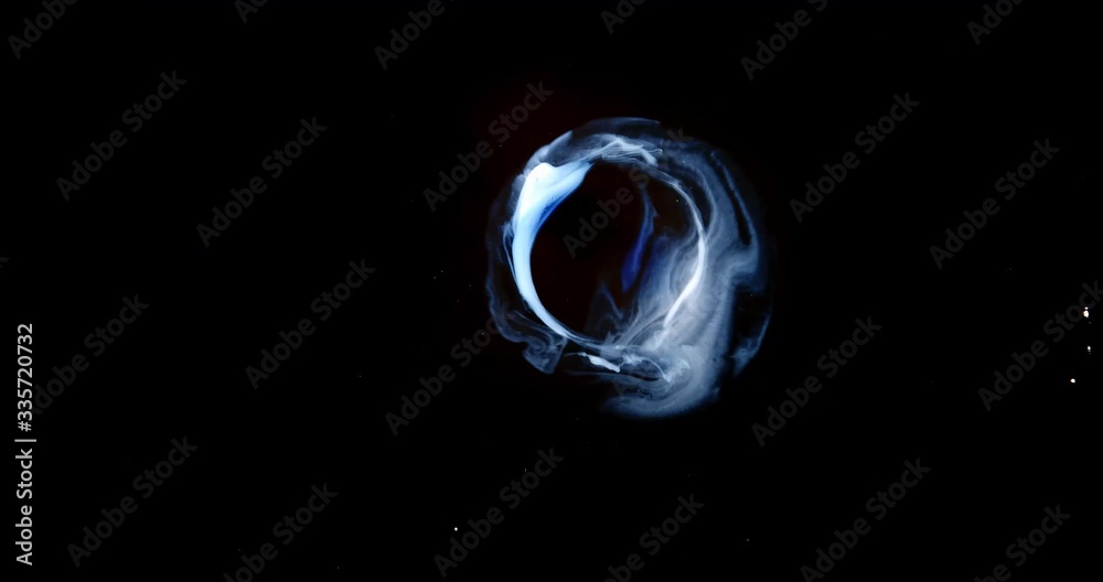Ring-shaped microcosmic nebula Ring-shaped microcosmic nebula