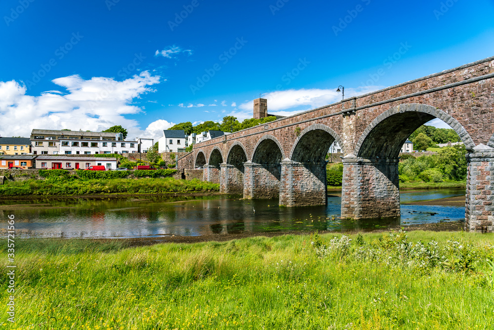 Newport viaduct in Ireland