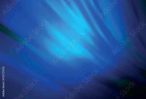 Dark BLUE vector blurred template.