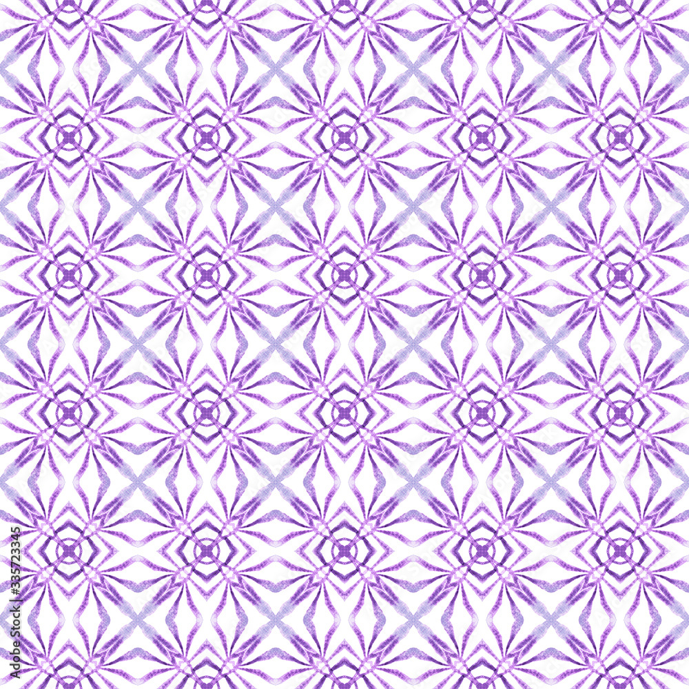 Oriental arabesque hand drawn border. Purple Oriental arabesque hand drawn border. Purple