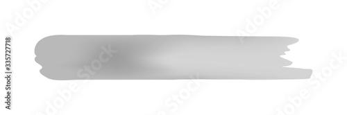 grey ink brush marks isolated on white, brushstroke gray for watercolor paint idea, black stripe brush and stain, stroke brush paint art stripe grey, acrylic art painted, simple brush ink