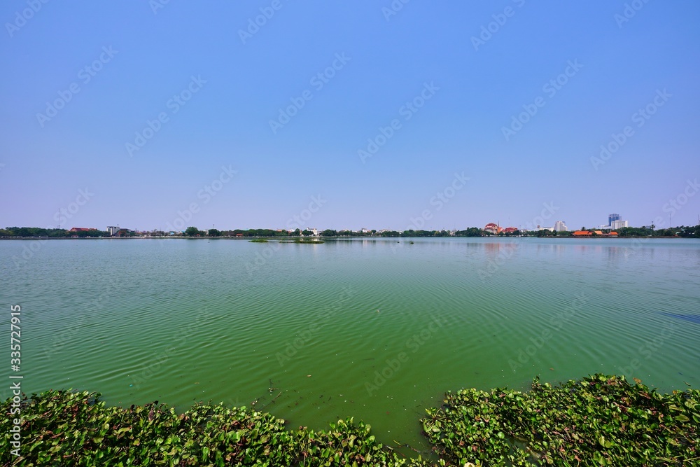 Kaennakorn Lake in Khon Kaen, Thailand