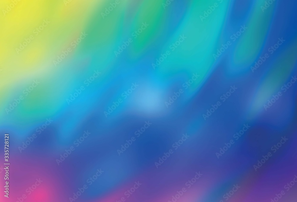 Obraz premium Light Multicolor vector blurred shine abstract background.