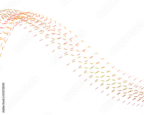 Abstract background blend wave line design for Wallpaper, Banner, Background, Card, Book Illustration, landing page