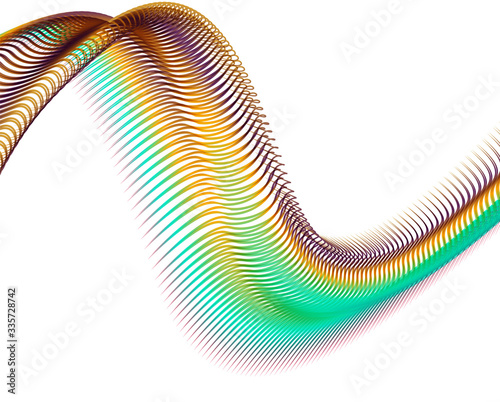 Abstract background blend wave line design for Wallpaper, Banner, Background, Card, Book Illustration, landing page