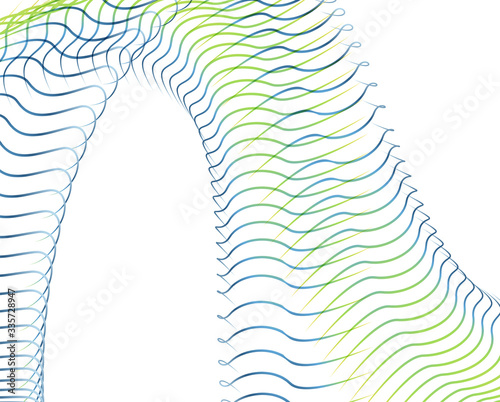 Abstract background blend wave line design for Wallpaper, Banner, Background, Card, Book Illustration, landing page