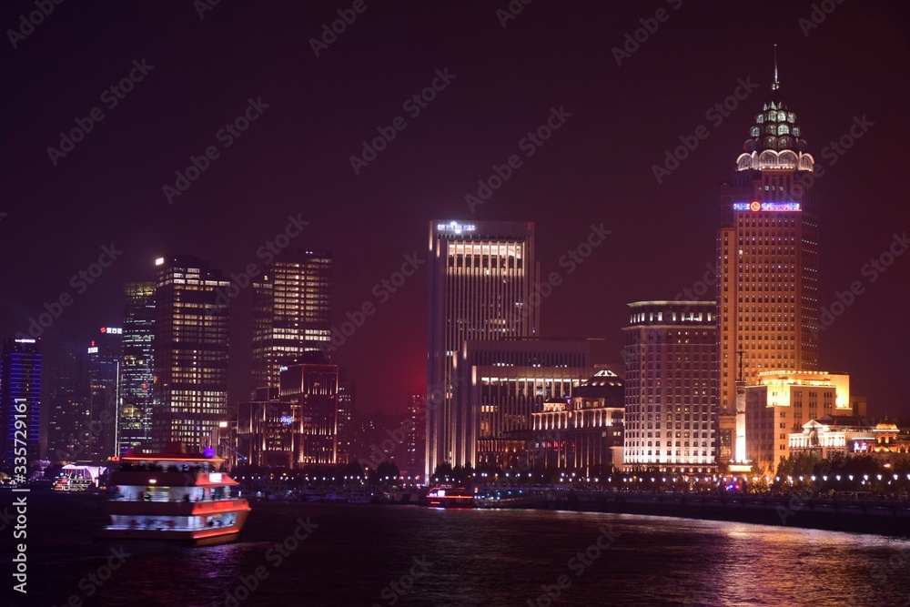 Obraz premium 上海の夜景