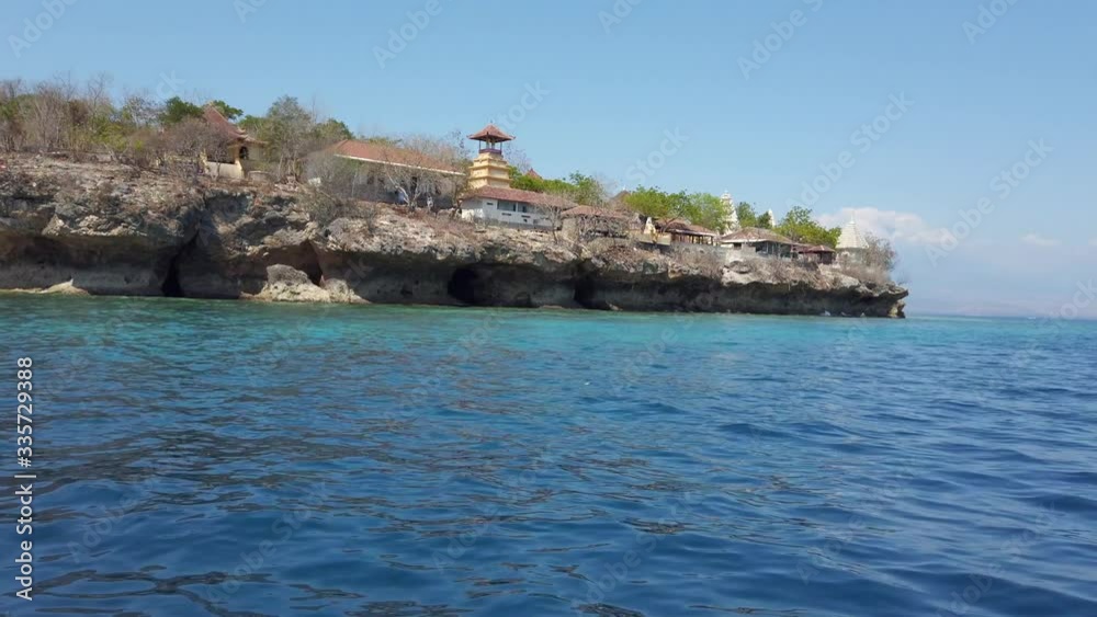 Beautiful temple on Menjangan island Beautiful temple on Menjangan island