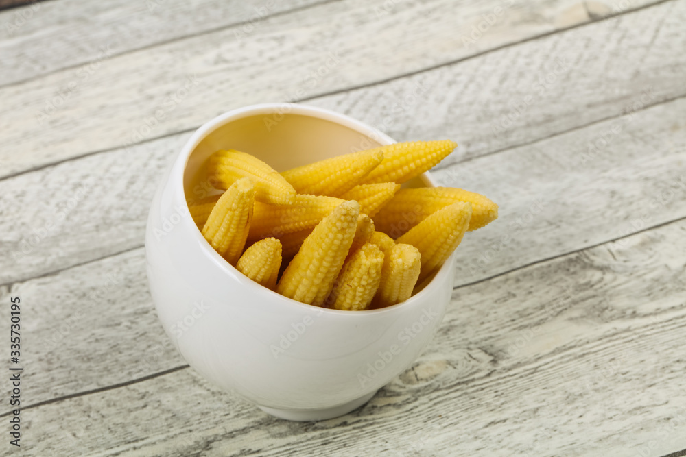 Pickled baby corn Pickled baby corn